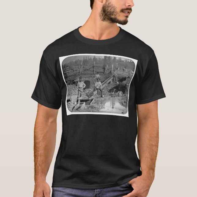Goldminers Gold Rush Miners ~ California 1850 T-Shirt (Front)