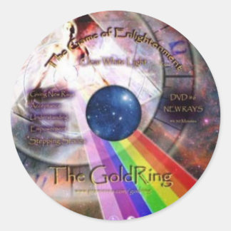 GoldRing Game of Enlightenment Classic Round Sticker