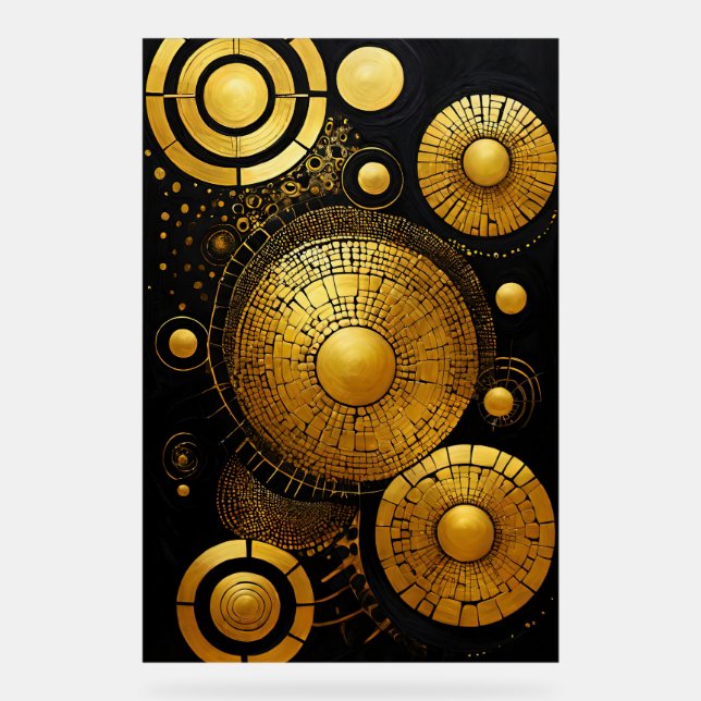 GoldRush 1 Acrylic Sign (Front)