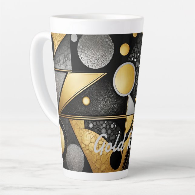 GoldRush 5 Latte Mug (Left Angle)