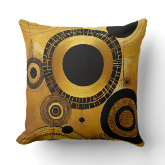 GoldRush 7 Throw Pillow