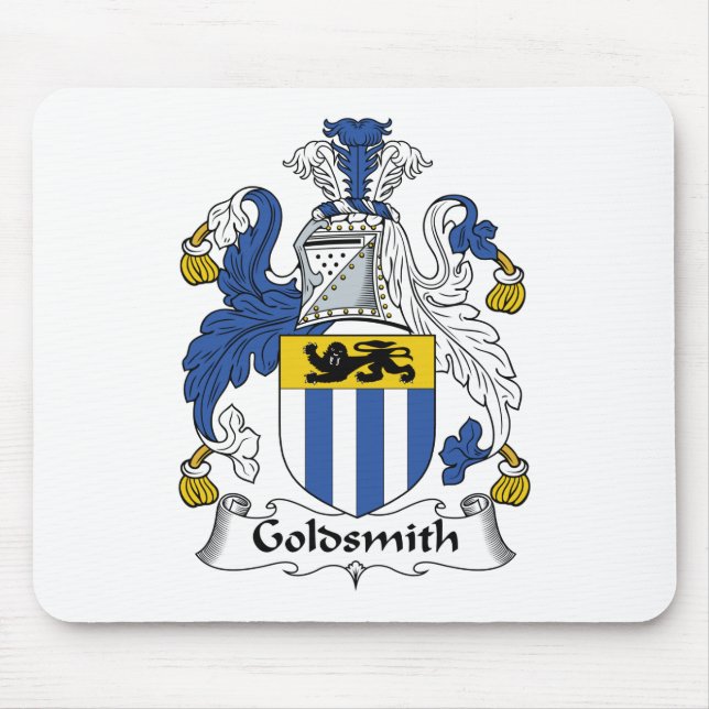 Goldsmith Family Crest Mouse Pad (Front)