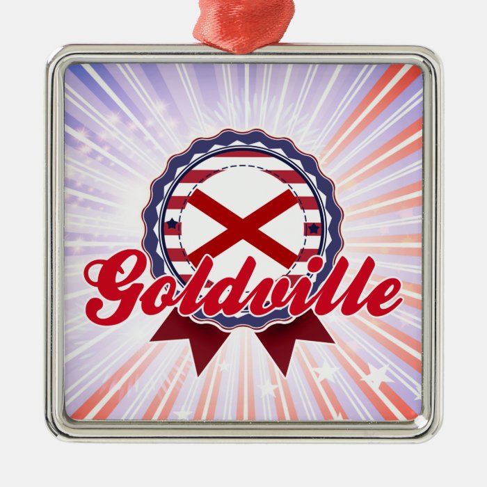 Goldville, AL Christmas Ornament