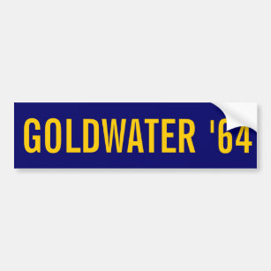 GOLDWATER '64 BUMPER STICKER