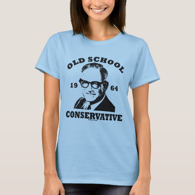 Goldwater Conservative Ladies Baby Doll (Fitted) T-Shirt (Front)