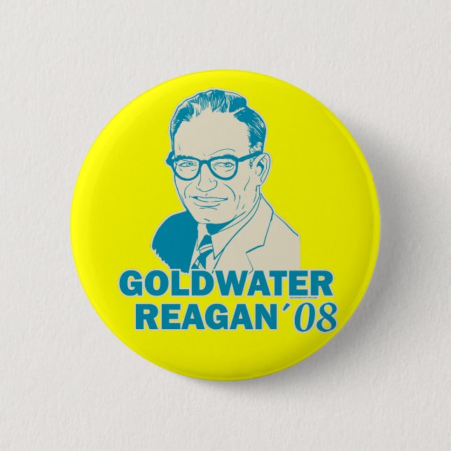 Goldwater Reagan 08 Button (Front)