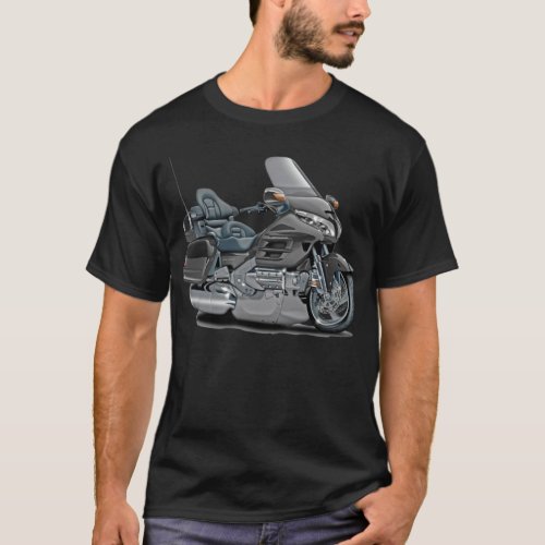 Goldwing Grey Bike bikes brap  T_Shirt