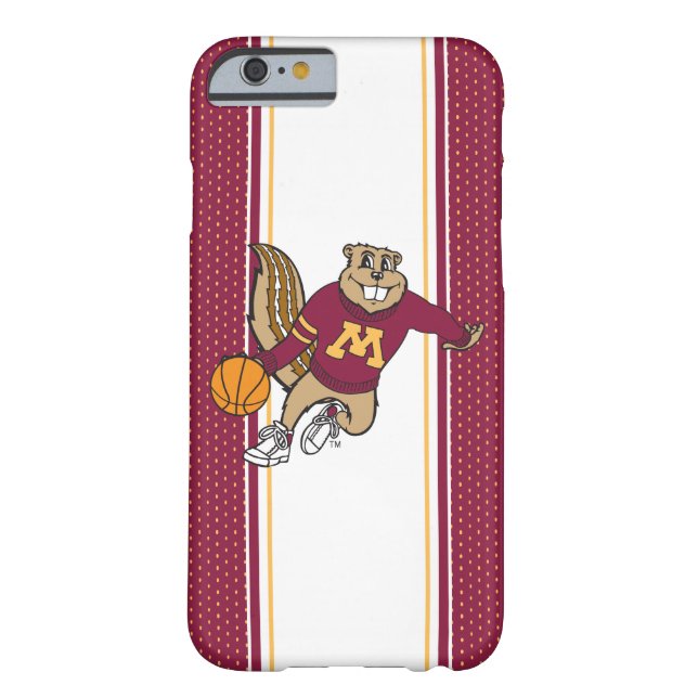 Goldy Gopher Basketball Case-Mate iPhone Case (Back)