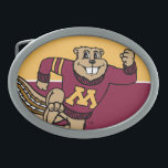 Goldy Gopher Belt Buckle<br><div class="desc">Get your gear featuring Goldy the Gopher! Check out these official University of Minnesota mascot designs! Personalize your own Minnesota merchandise on Zazzle.com with your name or class year. Try adding text using various fonts & view a preview of your design!</div>