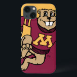 Goldy Gopher iPhone 13 Case<br><div class="desc">Get your gear featuring Goldy the Gopher! Check out these official University of Minnesota mascot designs! Personalize your own Minnesota merchandise on Zazzle.com with your name or class year. Try adding text using various fonts & view a preview of your design!</div>