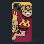 Goldy Gopher iPhone 13 Case<br><div class="desc">Get your gear featuring Goldy the Gopher! Check out these official University of Minnesota mascot designs! Personalize your own Minnesota merchandise on Zazzle.com with your name or class year. Try adding text using various fonts & view a preview of your design!</div>