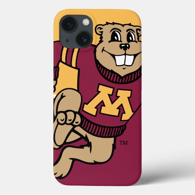 Goldy Gopher Case-Mate iPhone Case (Back)