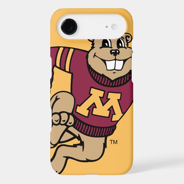 Goldy Gopher Case-Mate iPhone Case (Back)