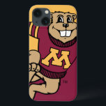 Goldy Gopher iPhone 13 Case<br><div class="desc">Get your gear featuring Goldy the Gopher! Check out these official University of Minnesota mascot designs! Personalize your own Minnesota merchandise on Zazzle.com with your name or class year. Try adding text using various fonts & view a preview of your design!</div>