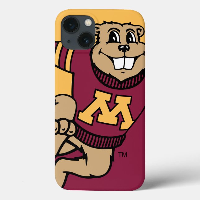 Goldy Gopher Case-Mate iPhone Case (Back)
