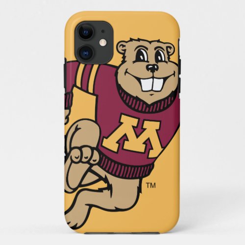 Goldy Gopher iPhone 11 Case