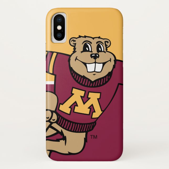 Goldy Gopher Case-Mate iPhone Case (Back)