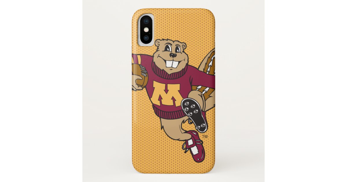 Goldy Gopher Football Heisman Pose Case Mate Iphone Case Zazzle Com An inked tracing of the desmond howard heisman pose. zazzle
