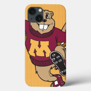 Goldy Gopher Football - Heisman Pose Iphone 13 Case by minnesotagophers at Zazzle
