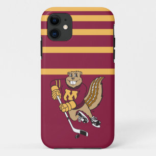 Goldy Gopher Hockey iPhone 11 Case