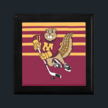 Goldy Gopher Hockey Gift Box<br><div class="desc">Are you a fan of Minnesota Gopher Hockey? Show your support for the Gophers both on and off the ice! Check out these official UM designs! Personalize your own Minnesota merchandise on Zazzle.com with your name or class year. Try adding text using various fonts & view a preview of your...</div>