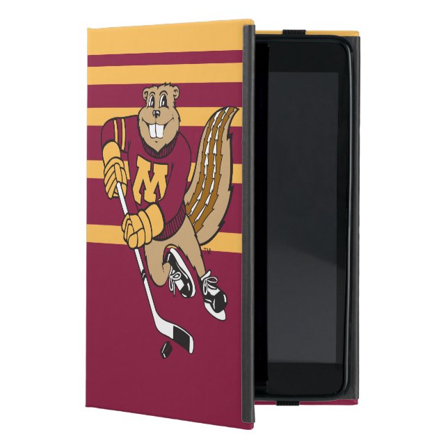 Goldy Gopher Hockey iPad Mini Case (Front)