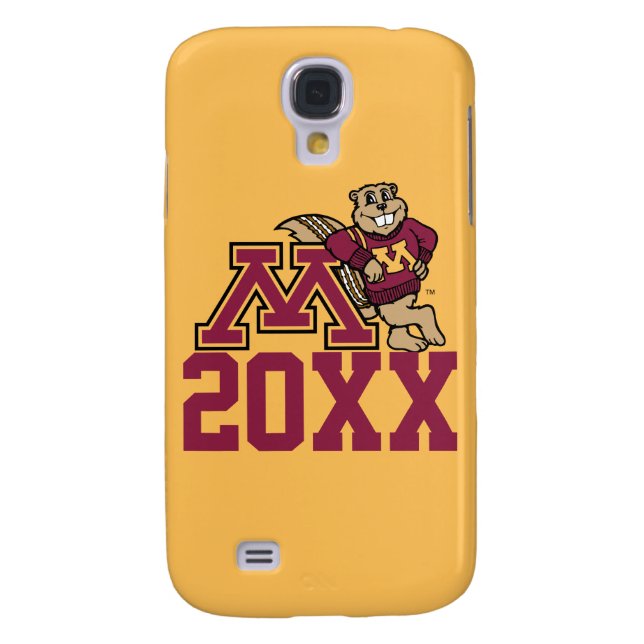 Goldy Gopher M with Class Year Case-Mate Samsung Galaxy Case (Back)