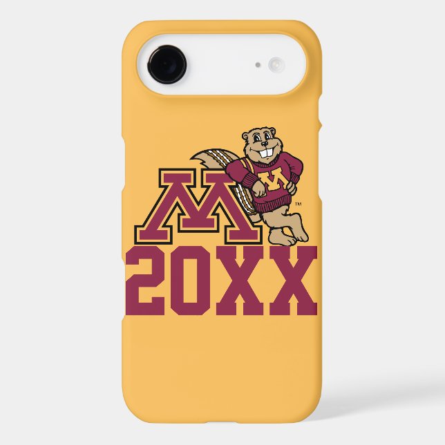 Goldy Gopher M with Class Year Case-Mate Samsung Galaxy Case (Back)