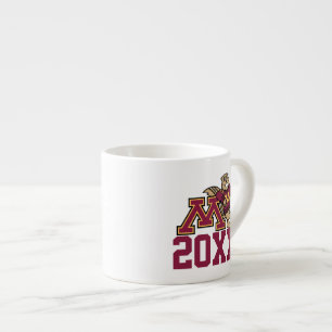 Goldy Gopher M with Class Year Espresso Cup