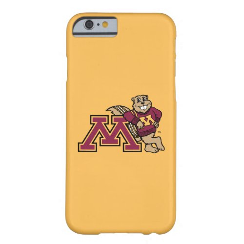 Goldy Gopher  Minnesota M Barely There iPhone 6 Case