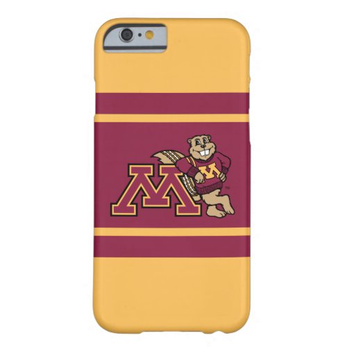 Goldy Gopher  Minnesota M Barely There iPhone 6 Case