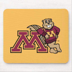 Goldy Gopher & Minnesota M Mouse Pad