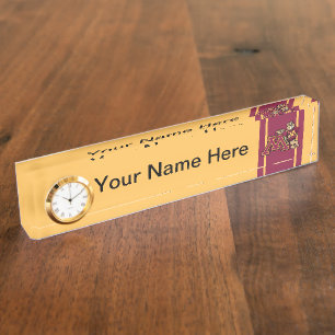 Goldy Gopher & Minnesota M Name Plate