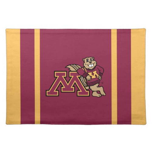 Goldy Gopher  Minnesota M Placemat