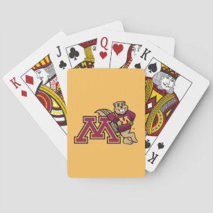 Goldy Gopher & Minnesota M Playing Cards