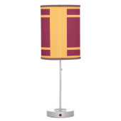 Goldy Gopher & Minnesota M Table Lamp (Back)