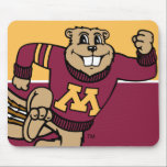 Goldy Gopher Mouse Pad<br><div class="desc">Get your gear featuring Goldy the Gopher! Check out these official University of Minnesota mascot designs! Personalize your own Minnesota merchandise on Zazzle.com with your name or class year. Try adding text using various fonts & view a preview of your design!</div>