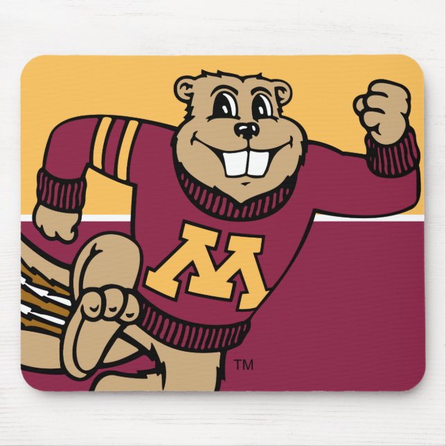 Goldy Gopher Mouse Pad (Front)