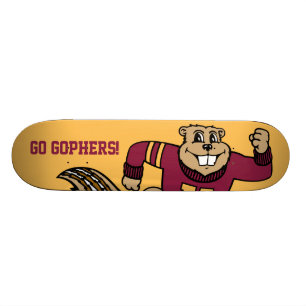 Goldy Gopher Skateboard Deck