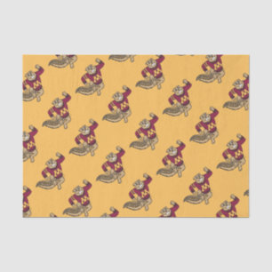 Goldy Gopher Tissue Paper