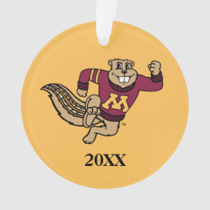 Goldy Gopher with Class Year Ornament