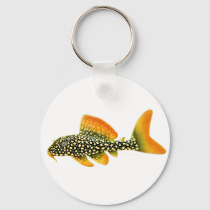 Goldy Sunshine Pleco Keychain