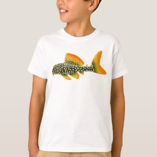 Goldy Sunshine Pleco Kids T-Shirt