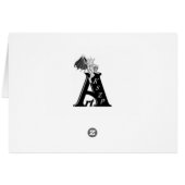 GOLEM - Gargoyle black-and-white Design (Back Horizontal)