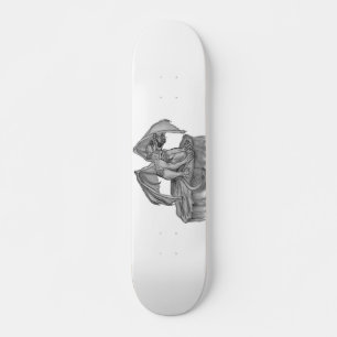 GOLEM - Gargoyle black-and-white Design Skateboard