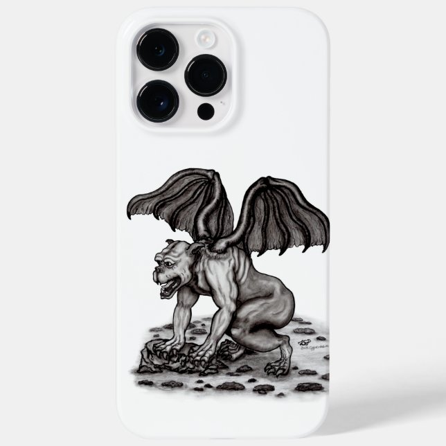 Golem Gargoyle Case-Mate iPhone Case (Back)