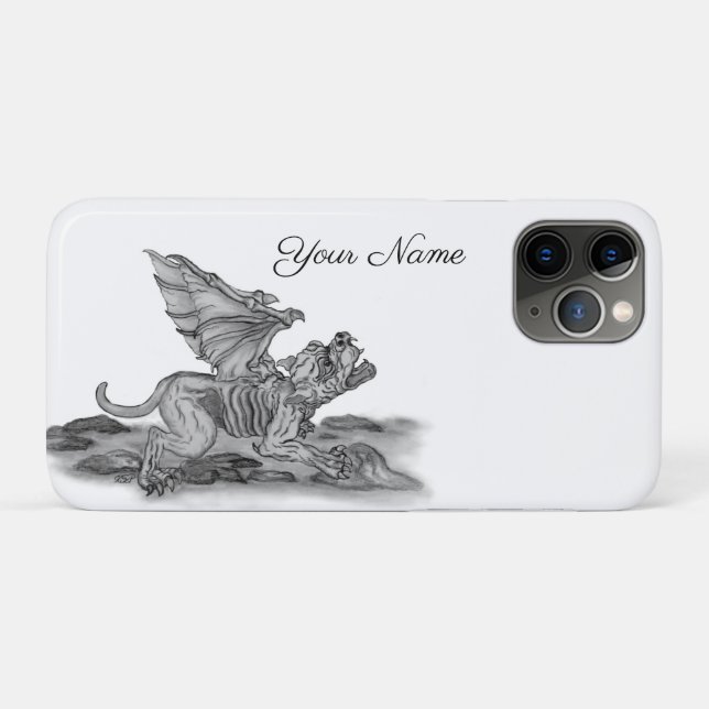Golem Gargoyle Case-Mate iPhone Case (Back (Horizontal))