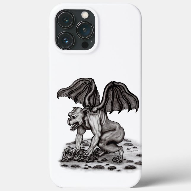 Golem Gargoyle Case-Mate iPhone Case (Back)