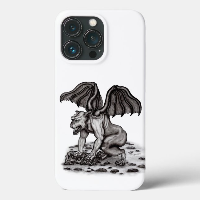 Golem Gargoyle Case-Mate iPhone Case (Back)