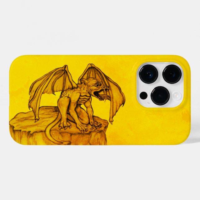 Golem Gargoyle Case-Mate iPhone Case (Back (Horizontal))